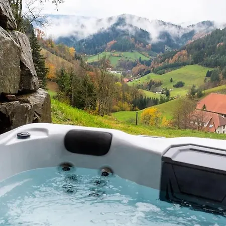 Appartement Mit Whirlpool, Infrarot-sauna & Schwarzwaldblick