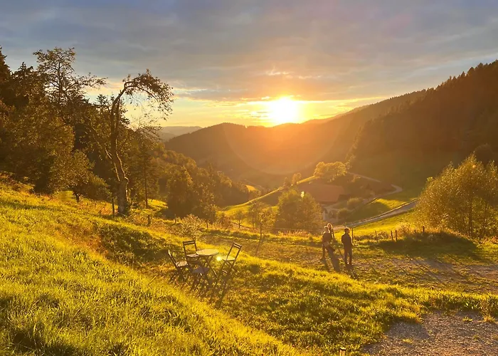 Mit Whirlpool, Infrarot-sauna & Schwarzwaldblick Lägenhet Hausach